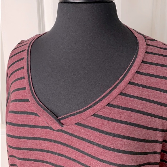 STATESIDE Short Sleeve Cold Shoulder Top Sz M - Picture 3 of 6